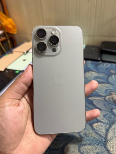 iPhone 15 Pro Max ZA Sim2 256G សំណុំសុីន ស្អាតដូចរូប 730$