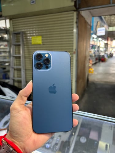 Iphone12pro max 256G LL sim2 ESIM ដូរអេក្រង់ស្រុីន ម៉ាសុីនស្រុីន