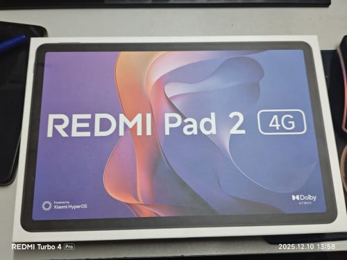 Redmi pad 2 4gទើបទិញបានពីសប្ដាហ៍ចង់លក់វិញ