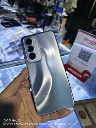 Reno12 Pro 5G Ram12-512G 99% ក្រុមហ៊ុនលក់ 295$