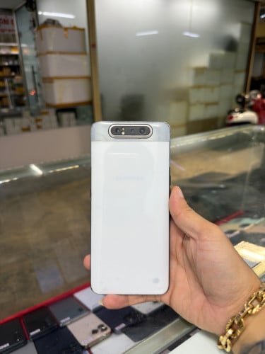 Samsung A80 White Company Ram8G HD256GB Phone Condition 95%