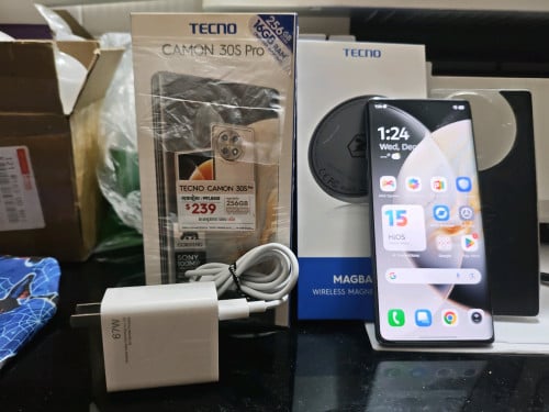 Tecno Camon 30s Pro Fullset box 99%