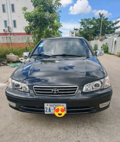 Toyota Camry ឆ្នាំ 1999 ពណ៌ខ្មៅ ឡានស្អាតរៀបចំហើយ