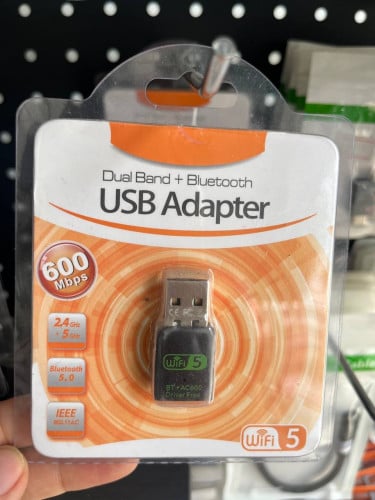 USB WIFI + Bluetooth 600M 2.4Ghz/5Ghz