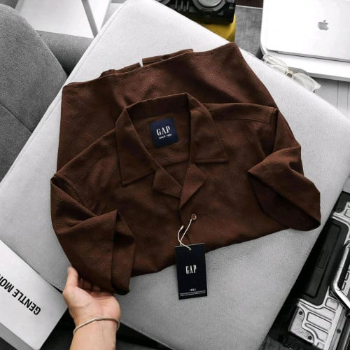 អាវក្រណាត់ដៃខ្លីប្រេន Gap Size M -2XL(50kg-90kg)