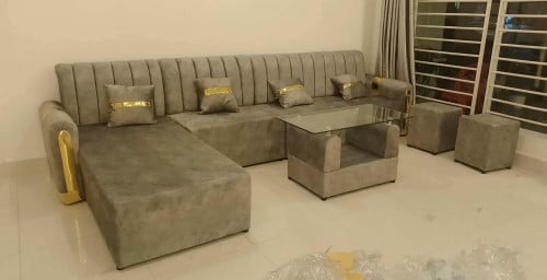 沙发床 សាឡុងL ឈុតធំ