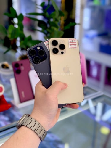 14 Pro Max 256GB មួយទឹក តម្លៃធូរៗ