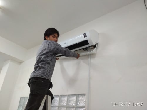 Check Timer Or ម៉ាសុីនត្រជាក់លូតភ្លើងក្រហម