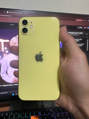 iPhone 11 64G ស្អាត98% លក់ត្រូវការលុយ