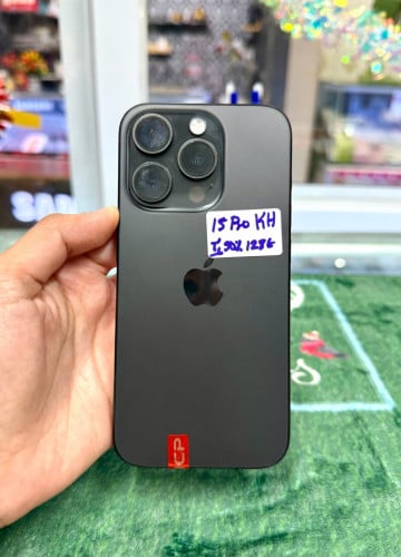 IPhone 15 Pro ទំហំផ្ទុក (128G) តួស្អាត 98% Color Black