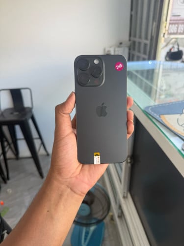 iPhone 15promax 256g za sim 2 ស្អាត99% ថ្មនៅ92%