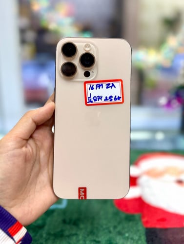 IPhone 16 Pro Max ទំហំផ្ទុក (256G) Model ZA តួស្អាត 98.999%