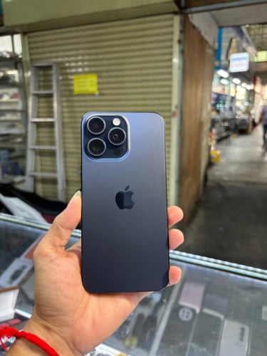 Iphone15pro max 256G ZA sim2 ម៉ាសុីនសានុំស្រុីន ថ្ម89%