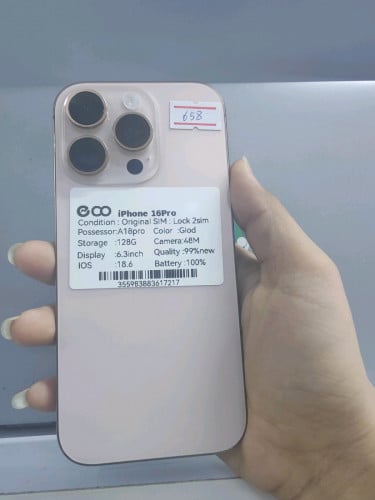 iphone16pro 128G locksim2