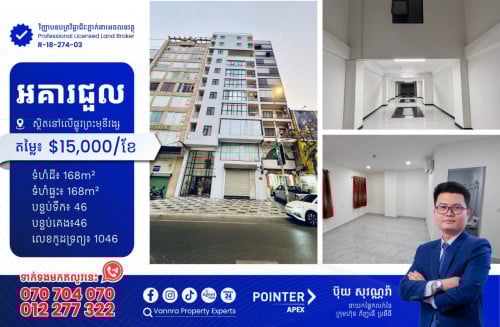 អគារសម្រាប់ជួលនៅលើផ្លូវព្រះមុនីវង្ស