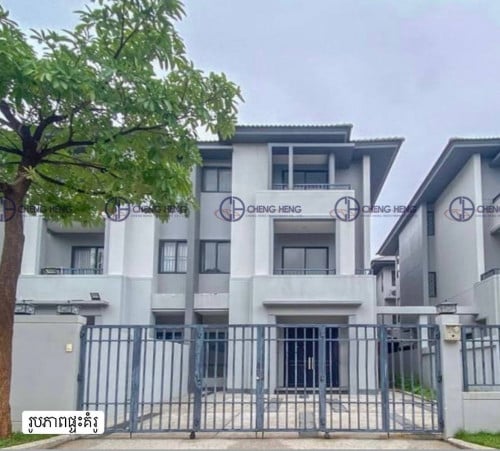 វីឡាភ្លោះជួលក្នុងបុរីជីបម៉ុង598 -R334