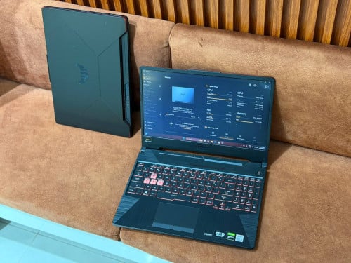 𝗔𝘀𝘂𝘀 𝗧𝗨𝗙 𝗙𝟭𝟱 𝗙𝗫𝟱𝟬𝟲𝗟𝗛 ( 𝗚𝗿𝗮𝗱𝗲 𝗔 ) CPU Core i5 10th, RAM 16GB, SSD 512GB, VGA Nvidia GTX1650 4GB