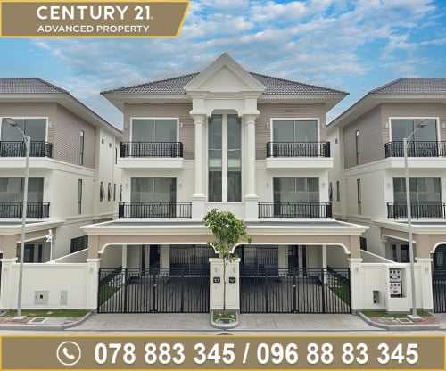 🏘 វីឡាភ្លោះ (Twin-B) ក្នុងបុរី ប៉េងហួតបឹងស្នោ ត្រូវការលក់បន្ទាន់ខ្លាំង