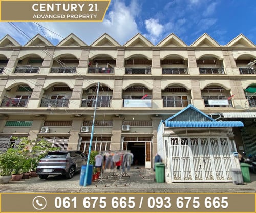 🏡ផ្ទះល្វែង ក្នុងបុរី ប៊ែលគូលន (ផ្លូវ 1970) ត្រូវការលក់បន្ទាន់ខ្លាំង