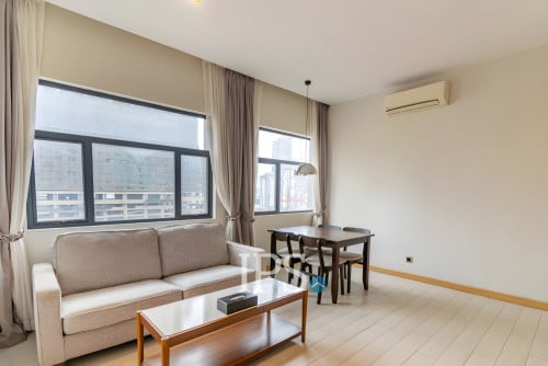 1BR For Rent In BKK1- The View Service Residence- Gym Pool- Steam and Sauna