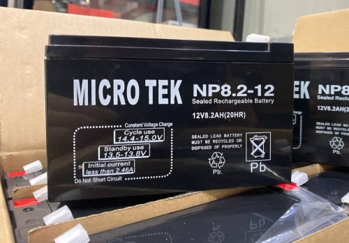 Battery UPS Micro Tek 12V 8.2A 🔋