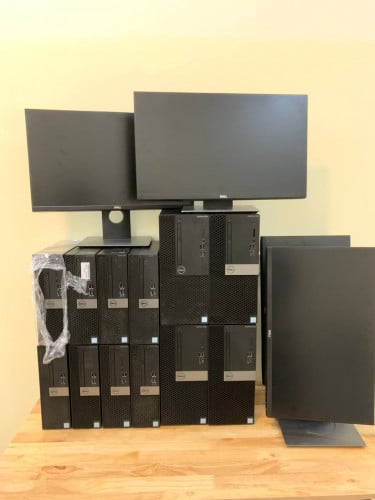 Dell Desktop Optiplex 3060 5060 3070  Tower ស្តុកថ្មីតម្លៃល្អ 1set 270