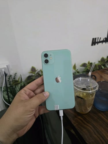 iPhone 11 64g សានុំហ្សីន ស្ទើតួ95%