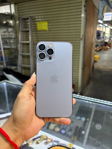 Iphone13pro max 128G LL sim2 ESIM ម៉ាសុីនស្រុីន ស្នាមអេក្រង់ ស្ទើរតួរ