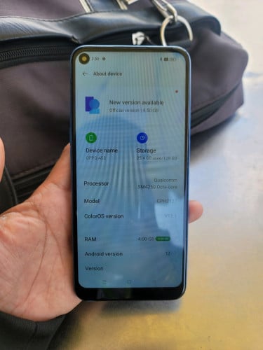 Oppo A53 Ram4G+3G Rom128G Sim 2