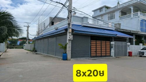 Shop house ផ្ទះកែង ឡាយគង់ ចោមចៅ​ ផ្លូវជាតិលេខ3