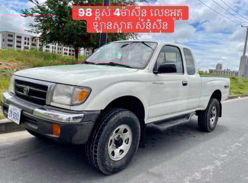 Tacoma ឆ្នាំ98 4ម៉ាសុីន លេខអូតូ មហាថ្មី