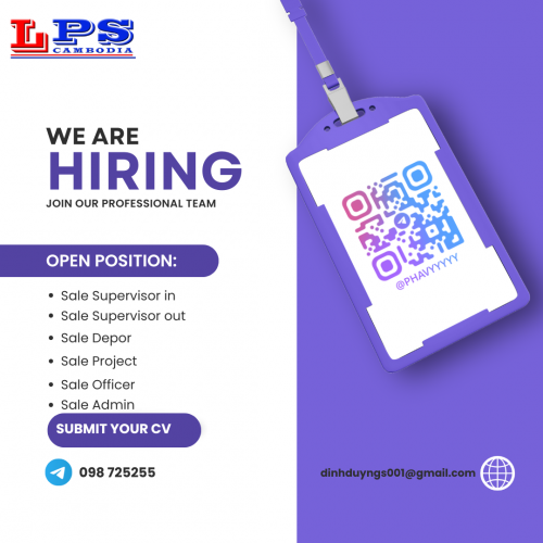 ទីតាំងទល់មុខពេទ្យរុស្សី ដាក់ភា្លមសំភាសភ្លាម! ប្រាក់ខែទៅតាមការសំភាសជាក់ស្ដែង