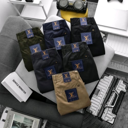 ខោសាច់គគី ជើងវែង ប្រេន LVម៉ូតពណ៌ដូចរូប លេខចង្កេះ 29-30-31-32-34-36