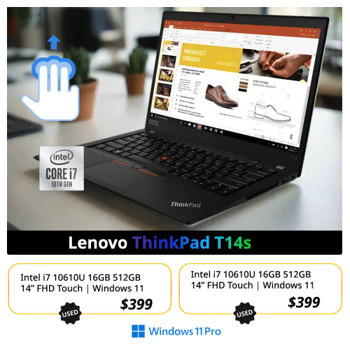 💜 Lenovo ThinkPad T14s, Thin