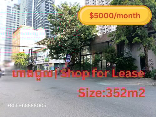 Corner Shop for Rent on Business Street _BKK