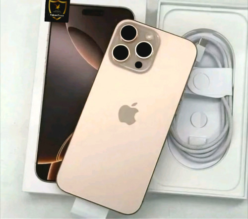 iPHONE 16 Pro Max 256GB XA ថ្ម100% ស្អាតដូចថ្មី 99% Fullest ប្រើបានតិចខែ នៅធានាយូរ