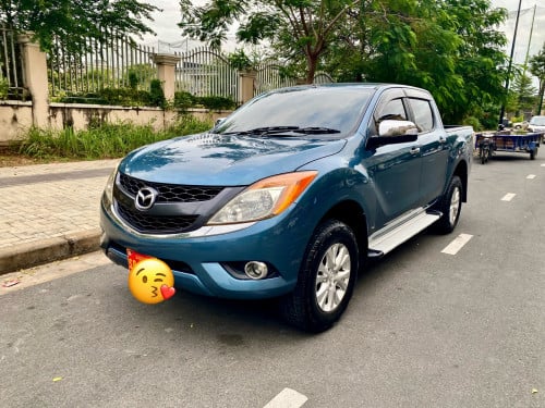 Mazda BT50 2013 លេខដៃប៉ុង1 ពណ៌ហ្សុីន ឡានថ្មីណាស់