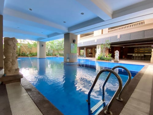 N577 | Koh Pich 1 Bedroom (Double Beds) Apartment For Rent with Gym and Pool
