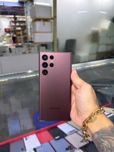 Samsung S22 Ultra Company Sim2 Ram12GB HD256GB Phone Condition 98%