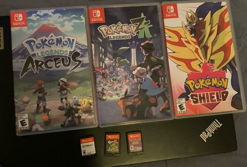 Switch games secondhand