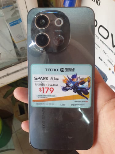 TECNO SPARK 30 5G ថ្មីតំលៃពិសេស