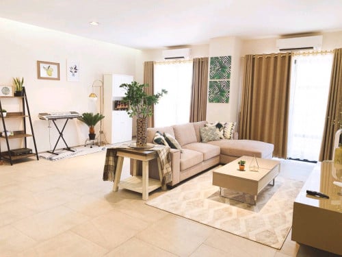 Urban Loft condo Sen Sok - Two bedroom with two baths plus small toilet with Furnished For Rent