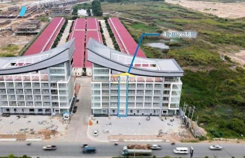 ផ្ទះអាជីវកម្មលក់ឬជួលបន្ទាន់លើផ្លូវជាតិលេខ6A