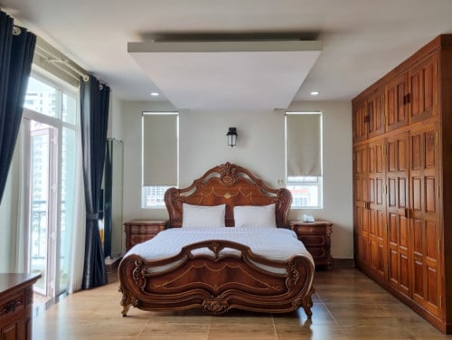 1Bedroom Serviced Apartment With Gym for rent in Boeng Trabek