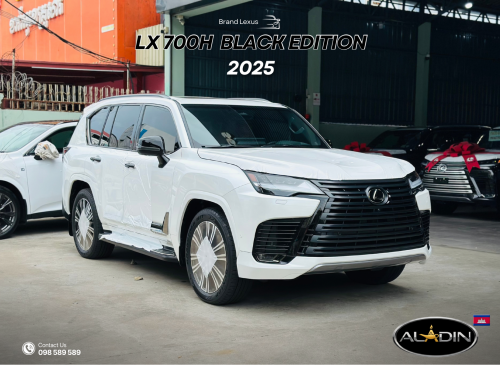 2025 Lx 700h Black edition ថ្មីខ្លាញ់គោ