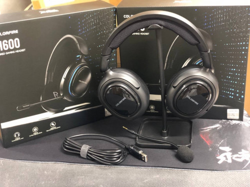Headset Gaming Colorfire H600 ឥវ៉ានមាននៅក្នុងស្តុកគ្រប់មុខ មានធានា1ខែ បងៗអាចដាក់កម្ម៉ងបាន✅