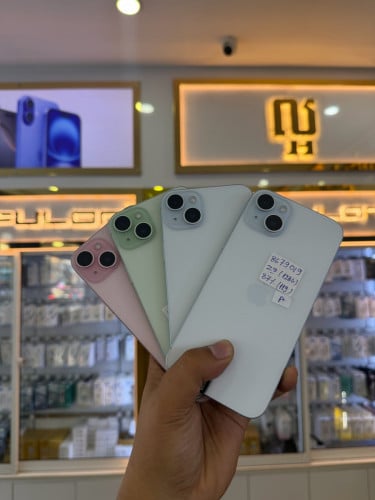 iPhone 15 Plus ZP 128G ស្អាត99% សាណុំសុីន