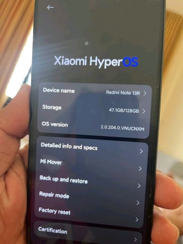 Redmi Note13R Ram 12 Snapdragon