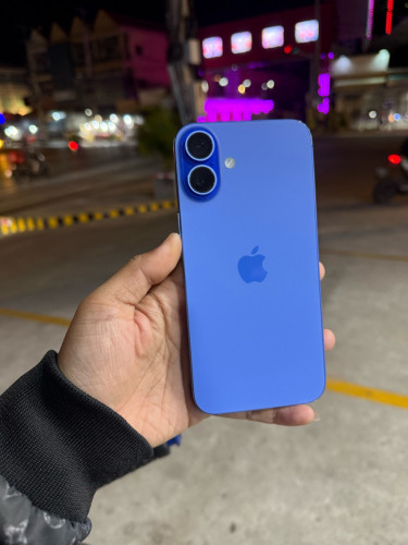 Sell iPhone 16plus 128g X/A Sim1+Esim Scan 97.5% Freeផ្លុំ