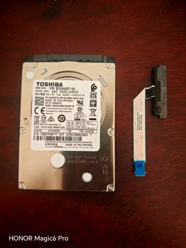 Toshiba 1024Gb With Cable